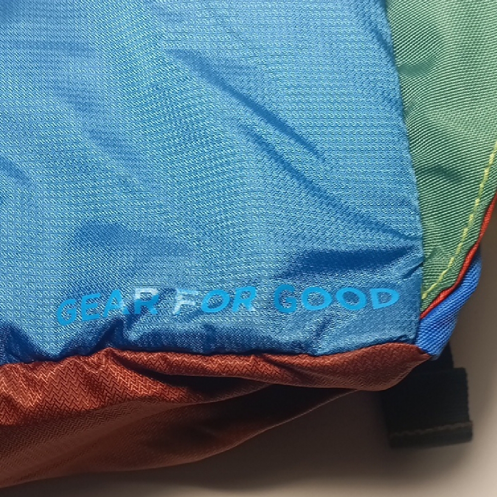 Cotopaxi Colorful Fanny Pack with Blue and Purple - Picture 8 of 11